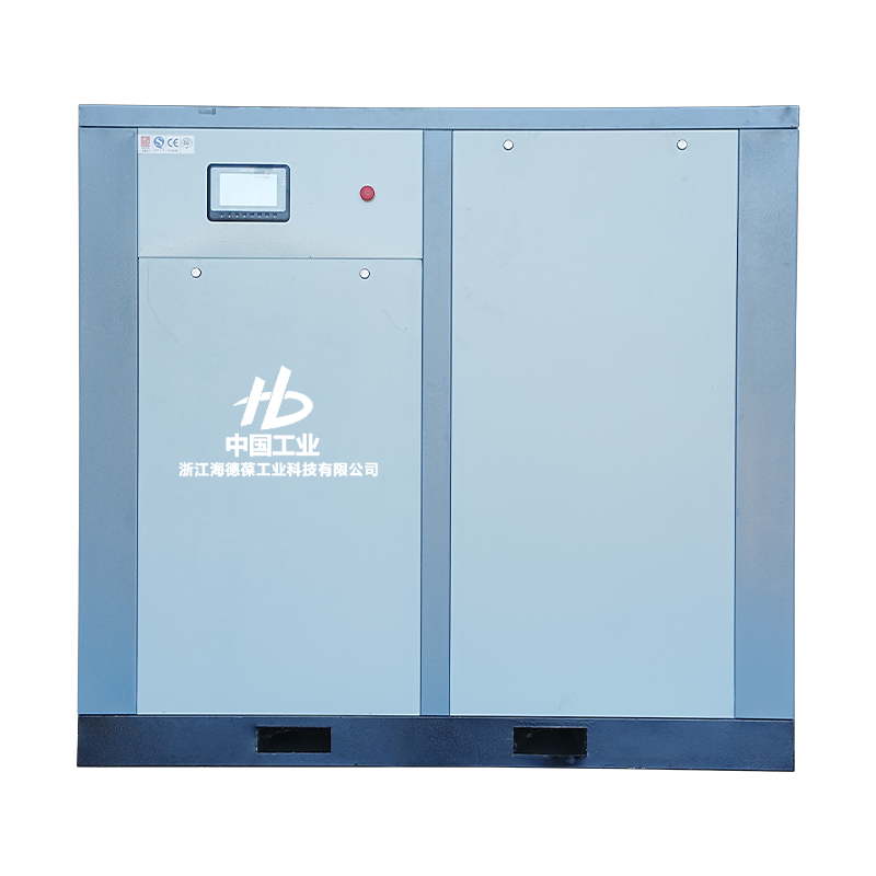 75 hk mikroolja dubbelskruv enstegskompressor