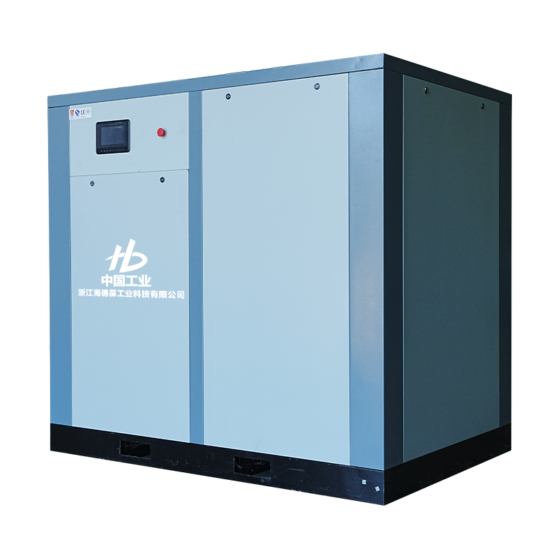 75 hk mikroolja dubbelskruv enstegskompressor